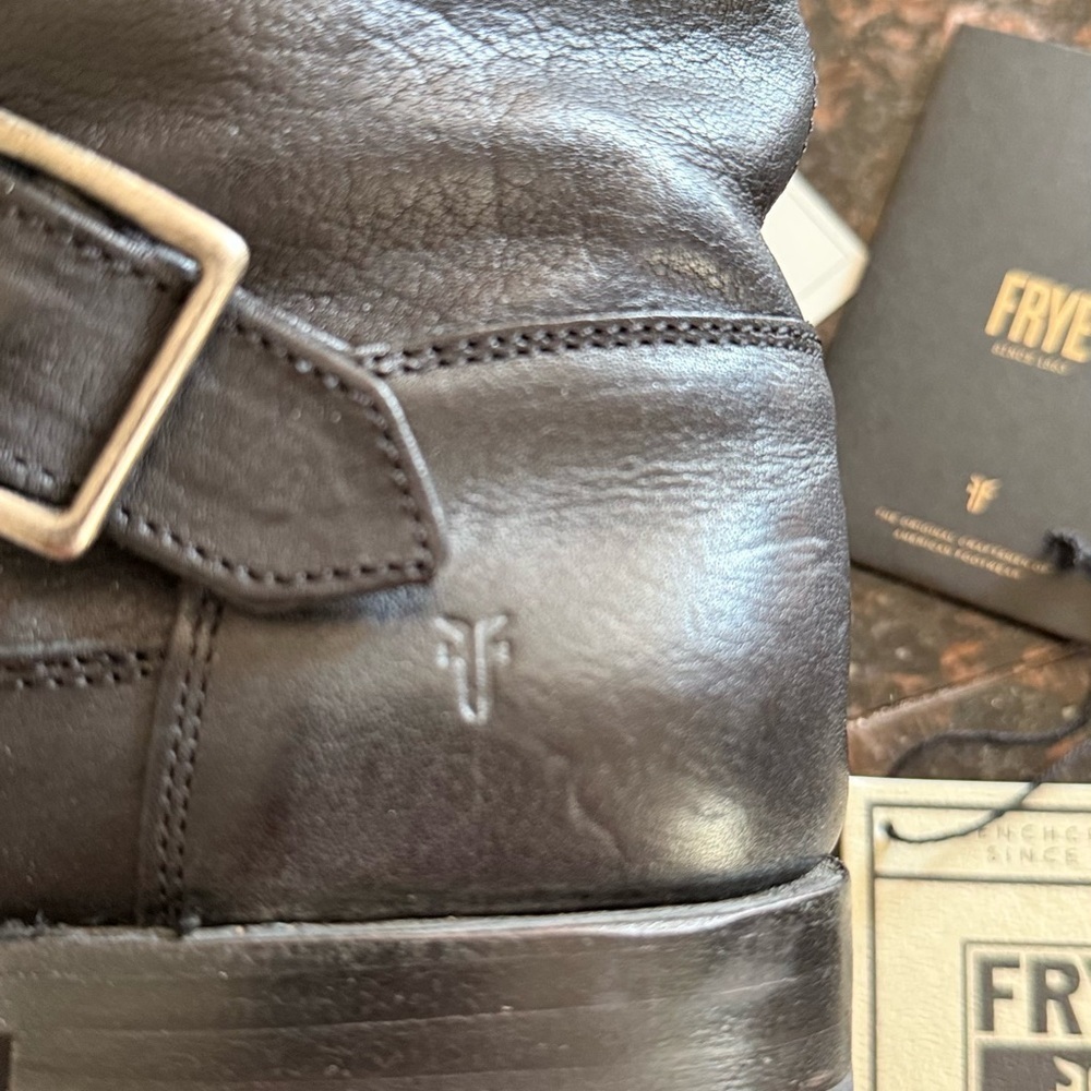 Frye Natalie Short Engineer Boot - Picture 9 of 12